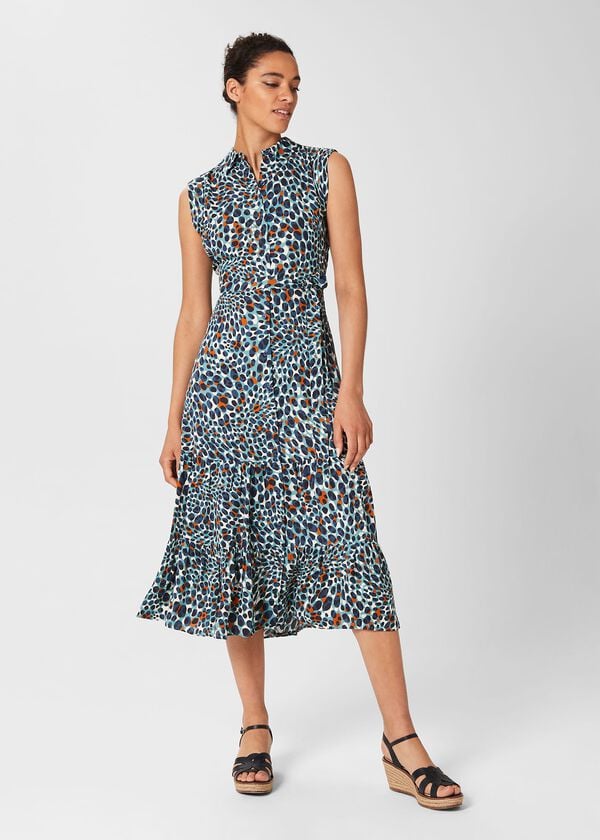hobbs Esme Dress Ocean Multi