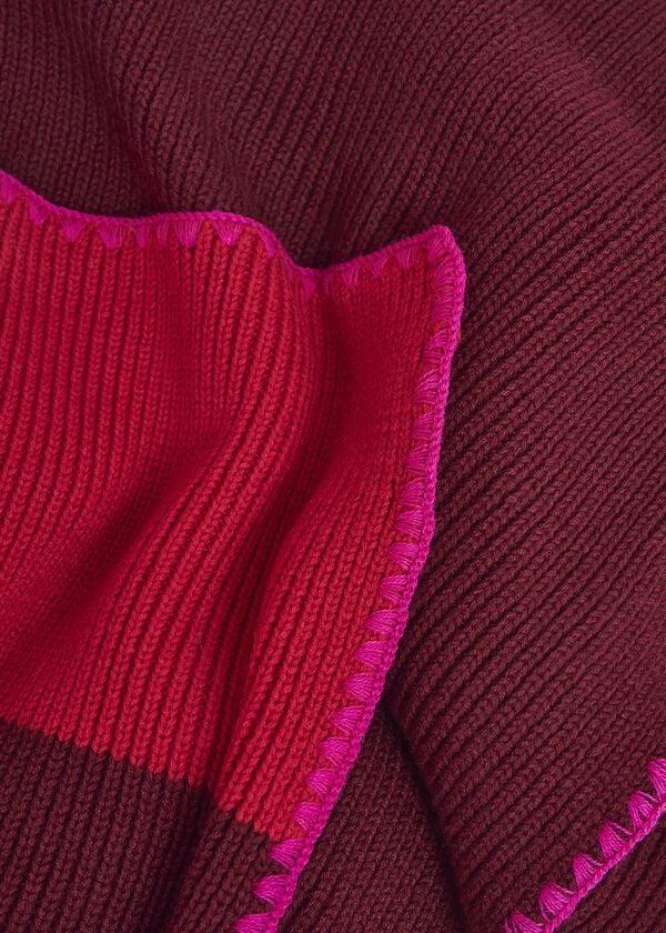 Hobbs Esme Scarf Rhubarb Red