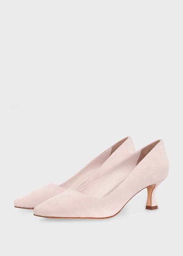 Hobbs Esther Court Shoes Pale Pink