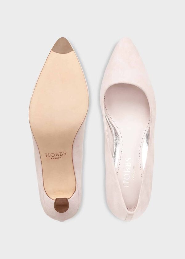 Hobbs Esther Court Shoes Pale Pink