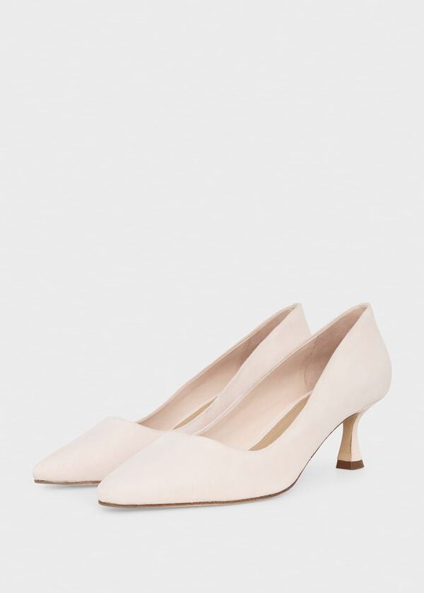 Hobbs Esther Court Shoes Pale Pink