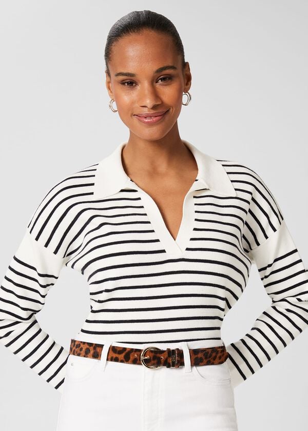 hobbs Eugenie Leather Belt Leopard