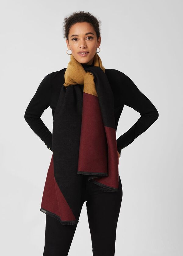 hobbs Everly Scarf Black Multi