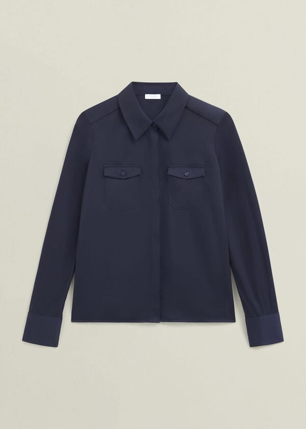 Hobbs Evianna Shirt Midnight Navy