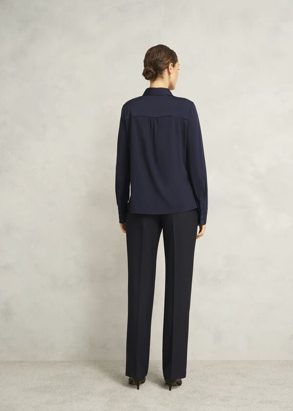 Hobbs Evianna Shirt Midnight Navy