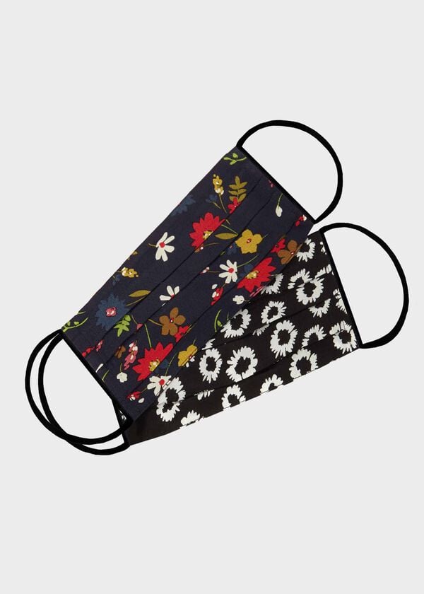 hobbs Face Masks Non-Medical Nvy Mlt Blk Ivy