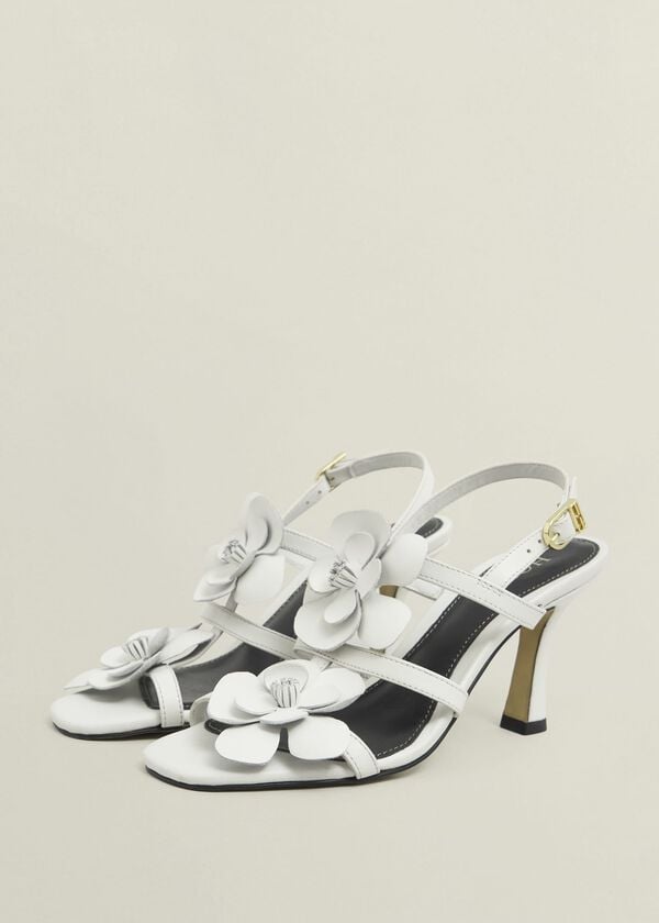 Hobbs Farmoor Sandals Ivory