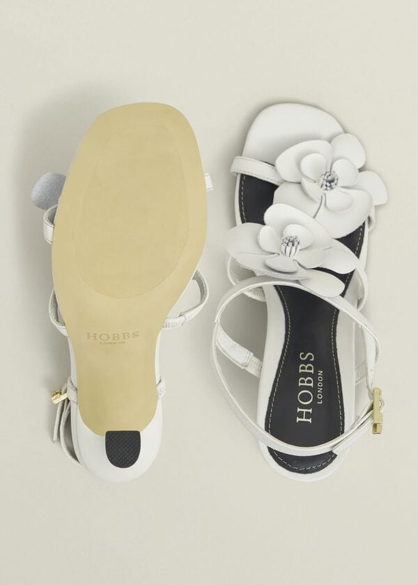 Hobbs Farmoor Sandals Ivory