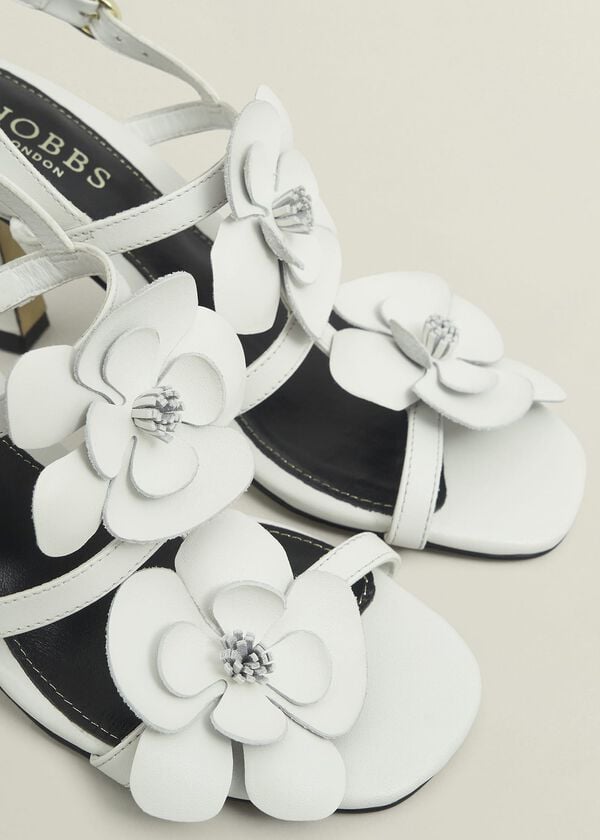 Hobbs Farmoor Sandals Ivory