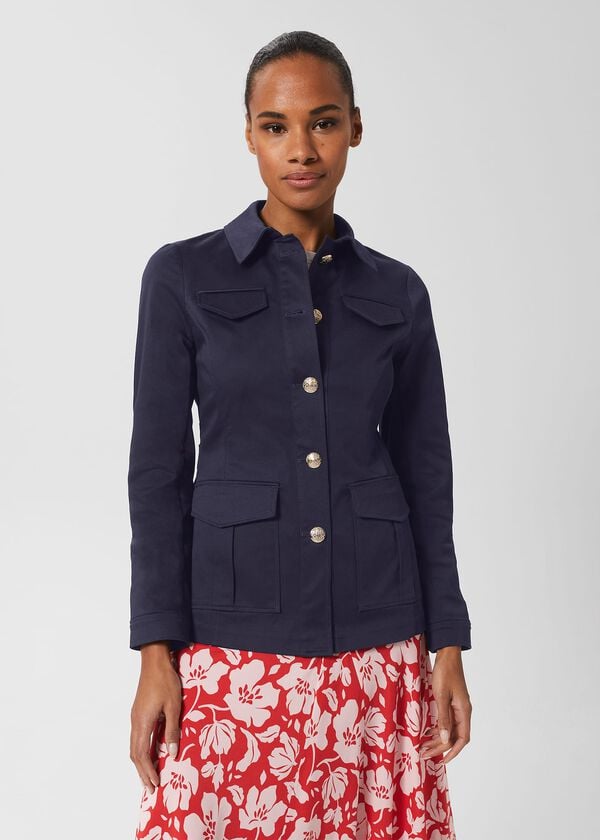 Hobbs Farrah Jacket Navy