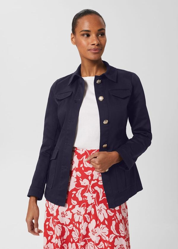 hobbs Farrah Jacket Navy