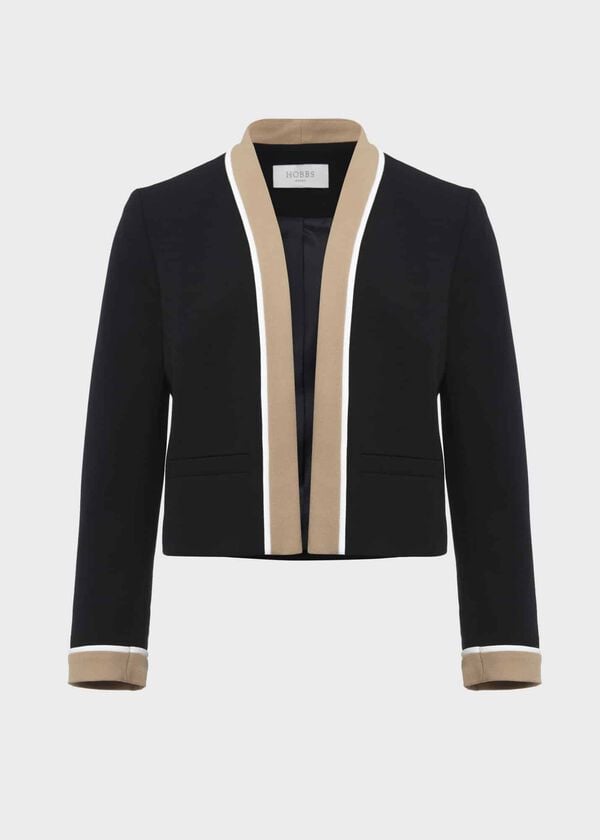 Hobbs Fatima Jacket Black Camel