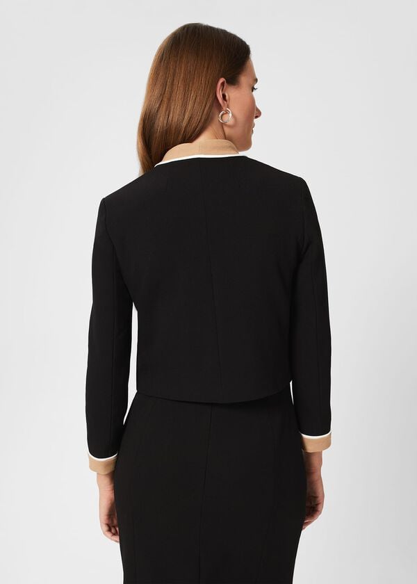 Hobbs Fatima Jacket Black Camel