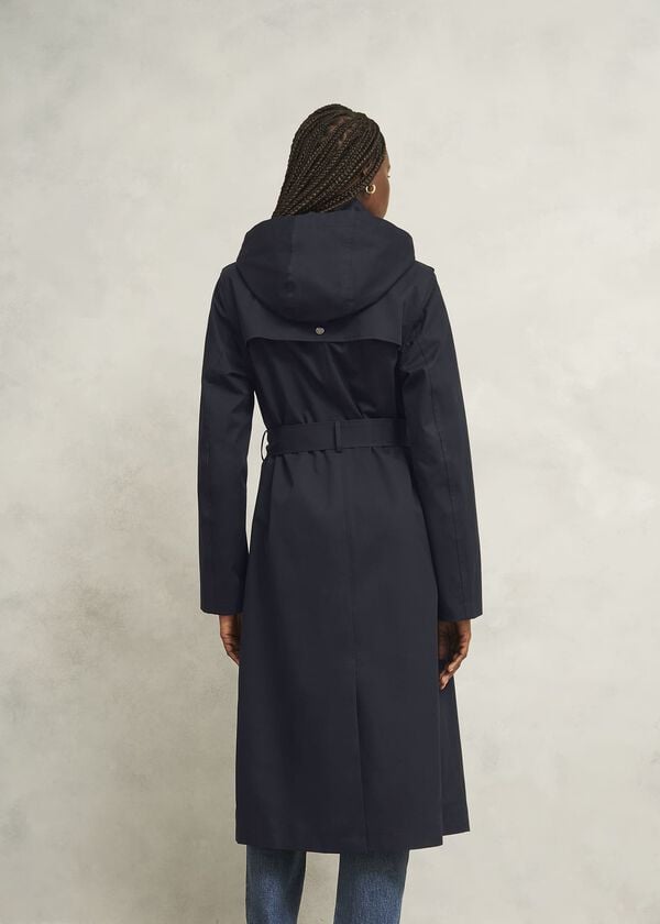 Hobbs Felicia Waterproof Jacket Navy
