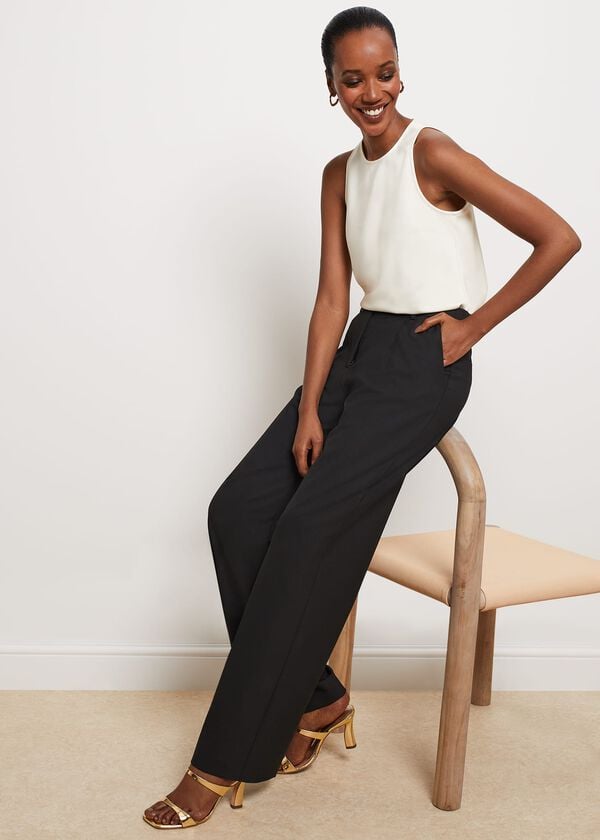 hobbs Fletcher Trouser Black