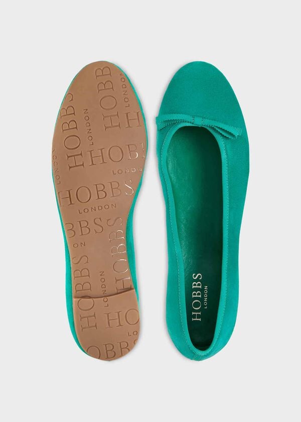 Hobbs Flo Ballerina Meadow Green