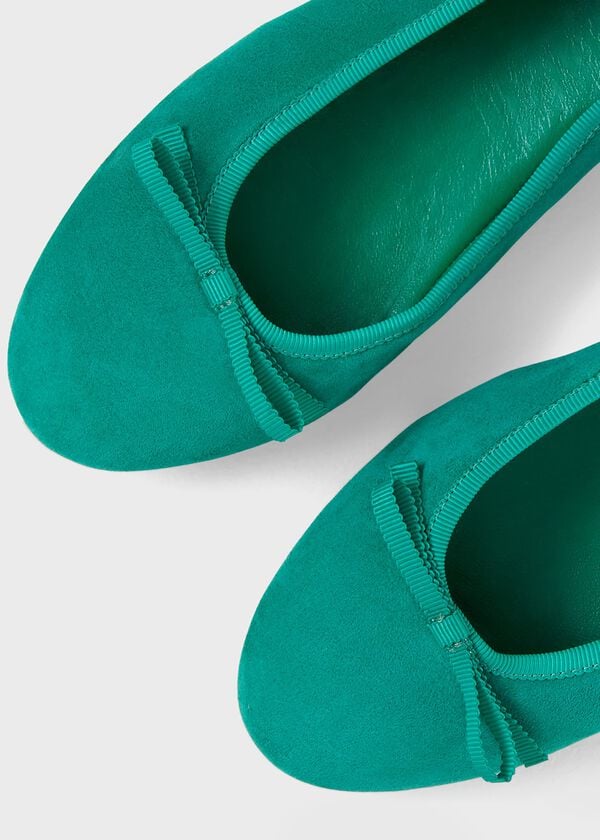 Hobbs Flo Ballerina Meadow Green