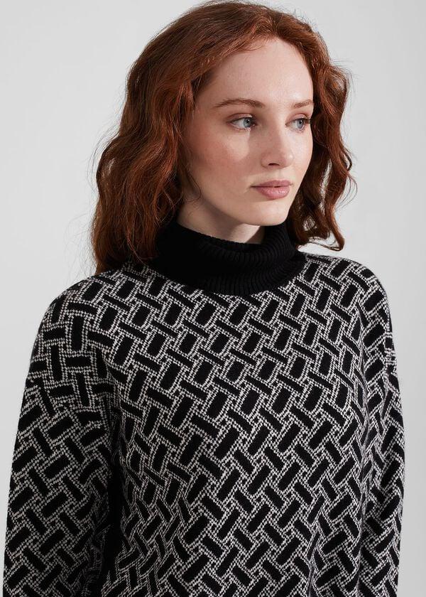 Hobbs Florian Jumper Black Ivory