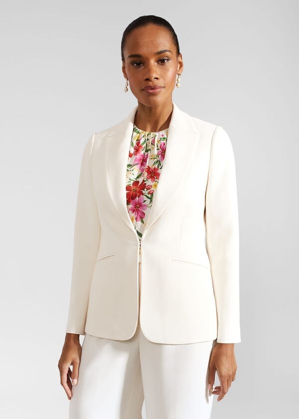 hobbs Frederica Blazer Buttercream