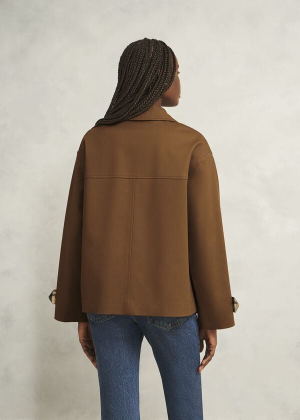 Hobbs Frida Shower Resistant Trench Vicuna