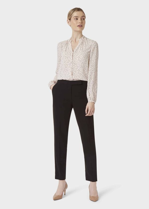 hobbs Gabi Blouse Pink Multi