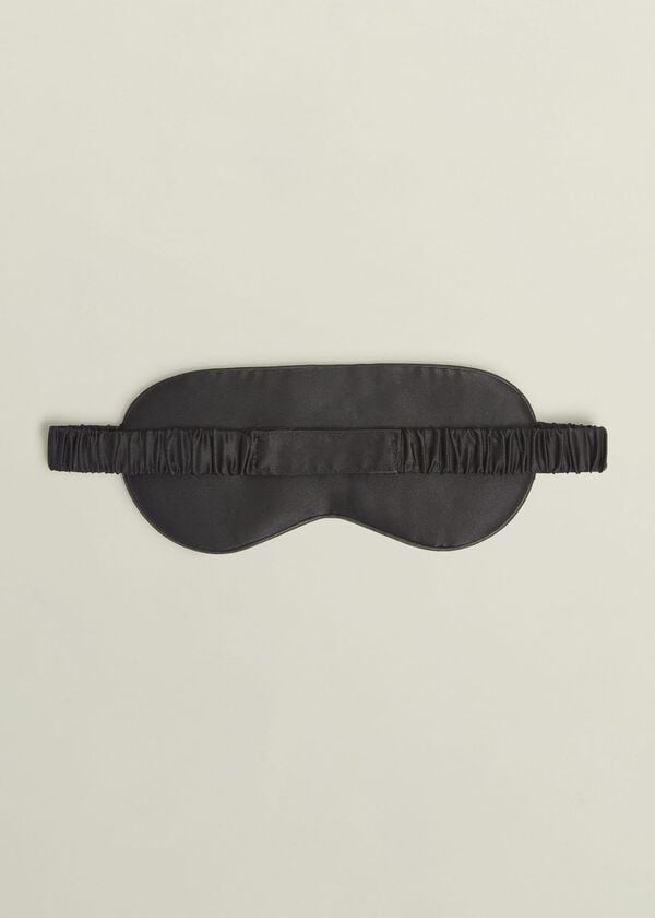 Hobbs Gabrielle Silk Eye Mask Navy Multi