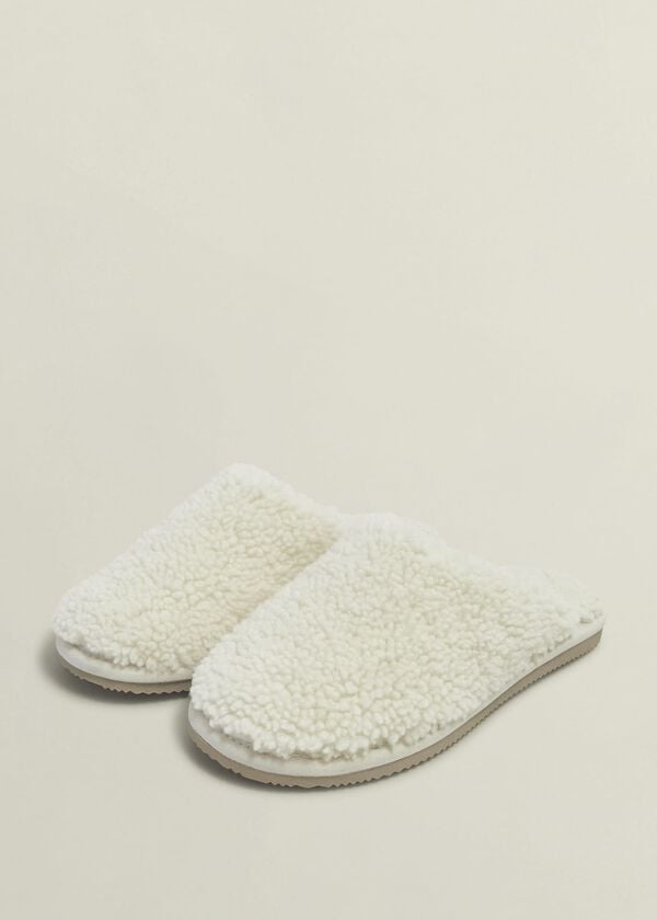 Hobbs Gaia Slippers Ivory