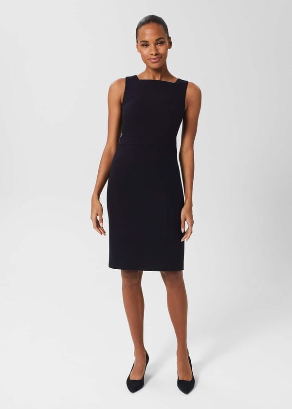 hobbs Georgie Dress Navy