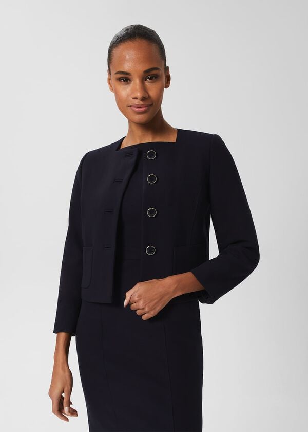 Hobbs Georgie Jacket Navy