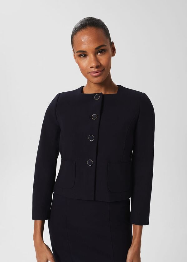 hobbs Georgie Jacket Navy