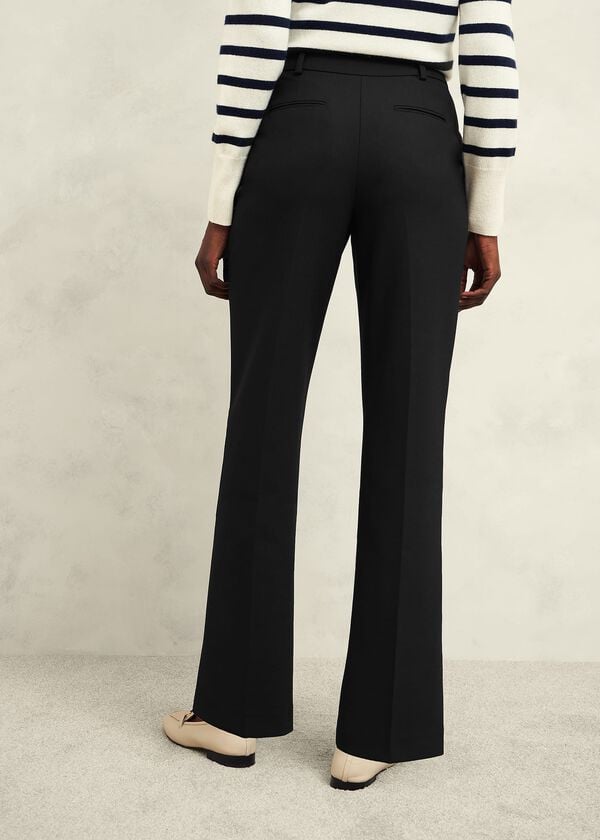 Hobbs Gerrie Straight Trousers Black