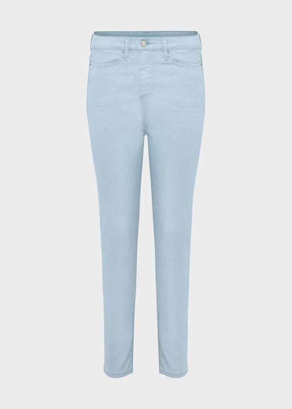 Hobbs Gia Sculpting Jeans Dusky Blue
