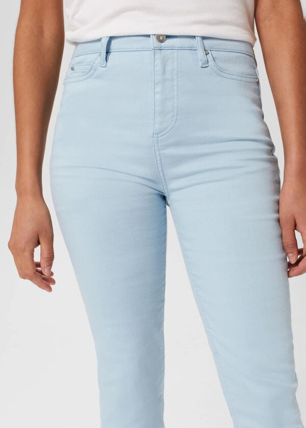 Hobbs Gia Sculpting Jeans Dusky Blue
