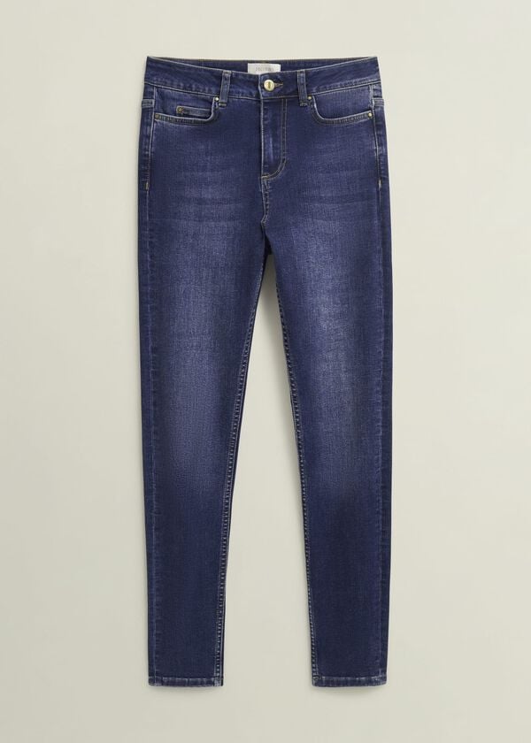 Hobbs Gia Sculpting Jeans Mid Wash