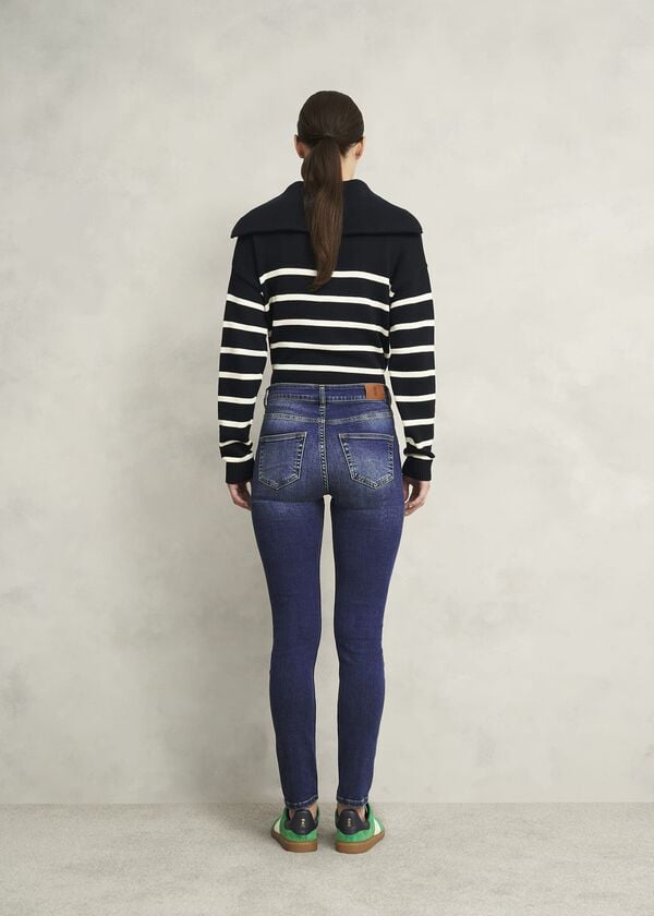 Hobbs Gia Sculpting Jeans Mid Wash