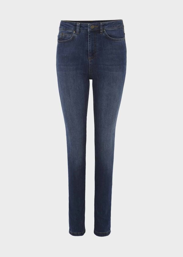 Hobbs Gia Sculpting Jeans Mid Wash
