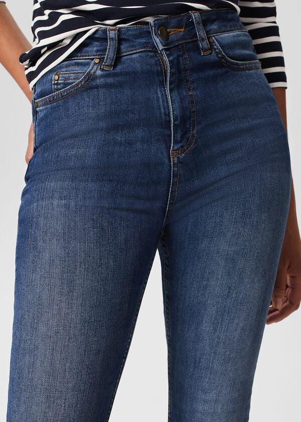 Hobbs Gia Sculpting Jeans Mid Wash