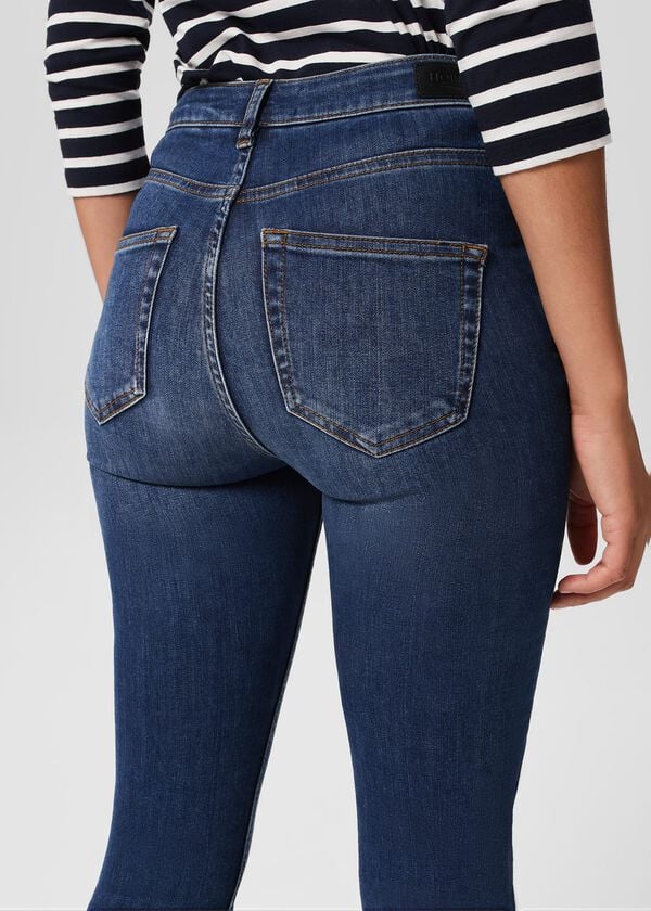 Hobbs Gia Sculpting Jeans Mid Wash