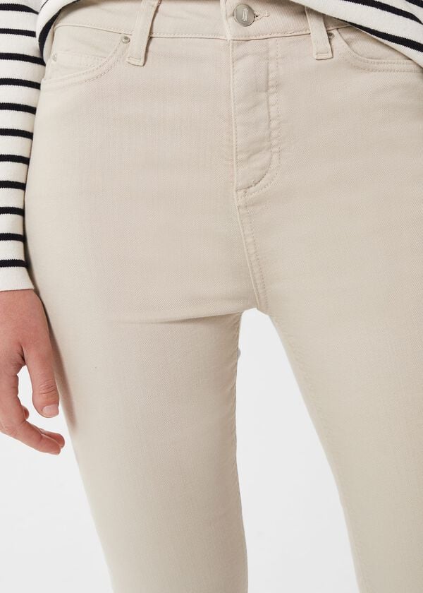 Hobbs Gia Sculpting Jeans Stone