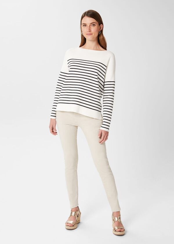 hobbs Gia Sculpting Jeans Stone