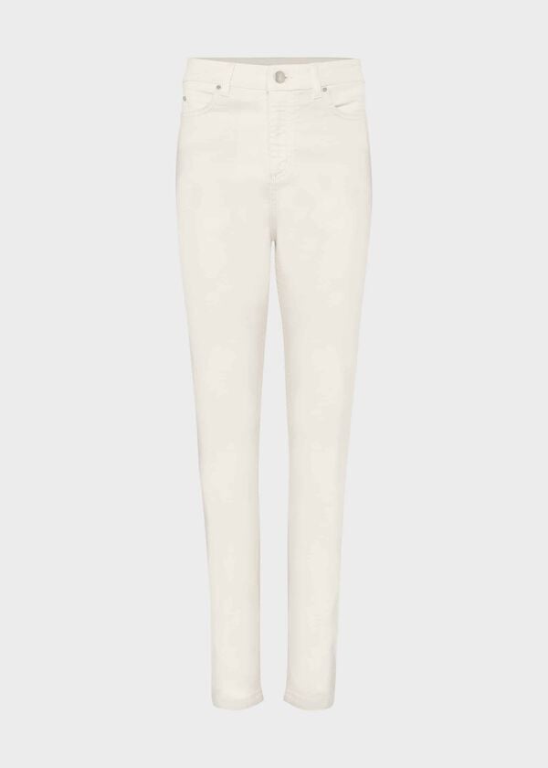Hobbs Gia Sculpting Jeans White