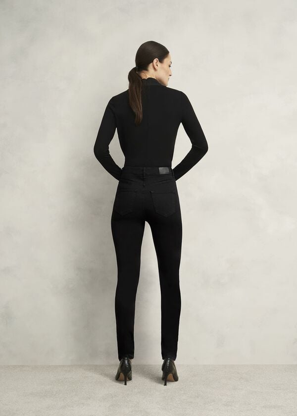 Hobbs Gia Sculpting Jeans With Stretch Black