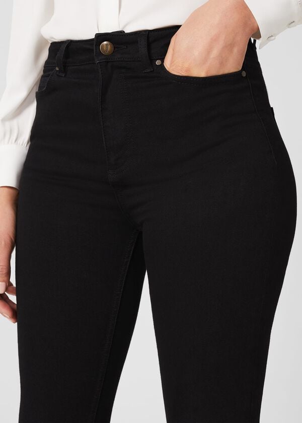 Hobbs Gia Sculpting Jeans With Stretch Black