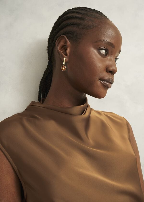 Hobbs Gigi Blouse Vicuna