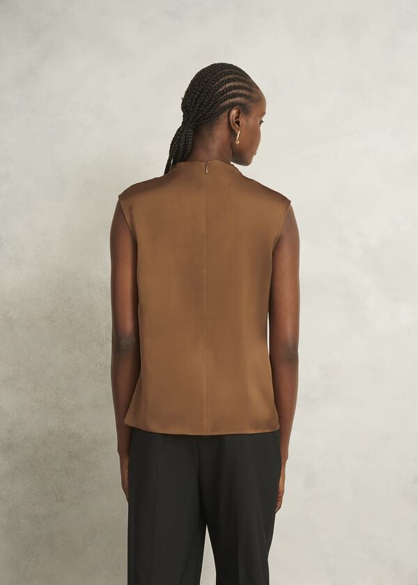 Hobbs Gigi Blouse Vicuna