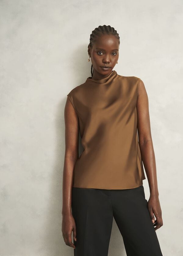 hobbs Gigi Blouse Vicuna