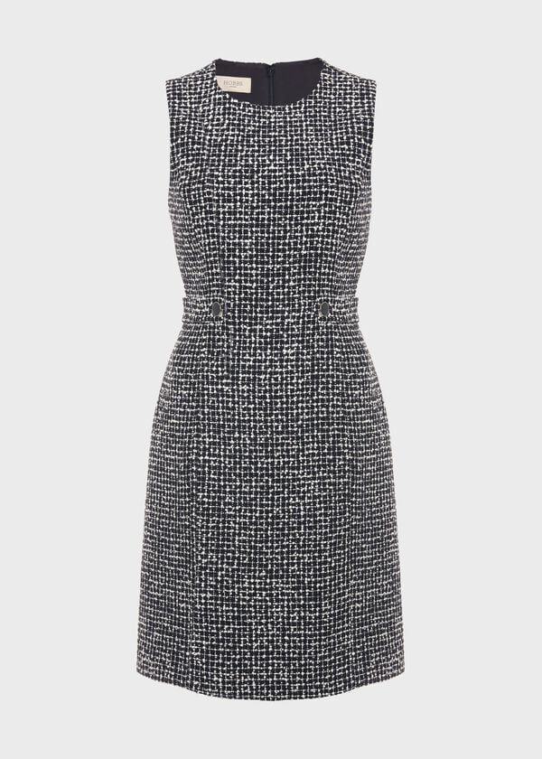 Hobbs Gina Dress Navy Ivory