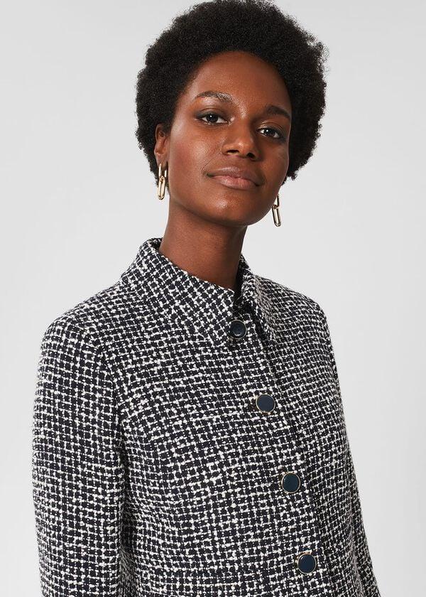 Hobbs Gina Jacket Navy Ivory