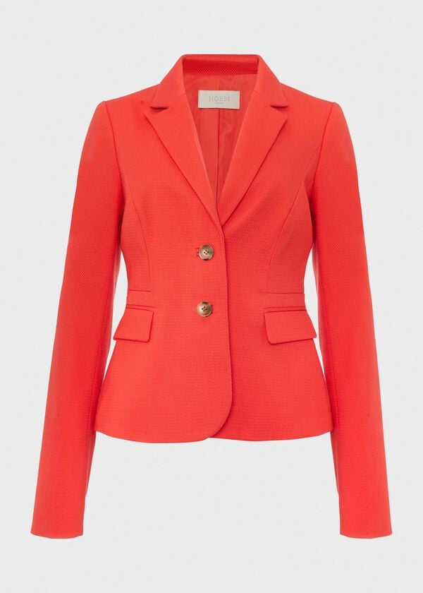 Hobbs Hackness Jacket Deep Coral
