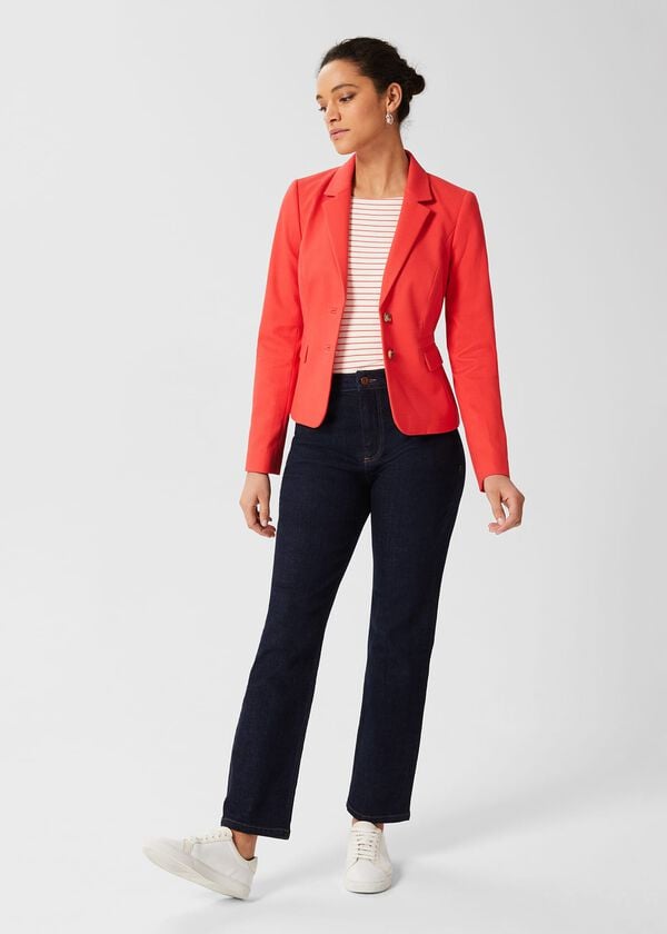 hobbs Hackness Jacket Deep Coral